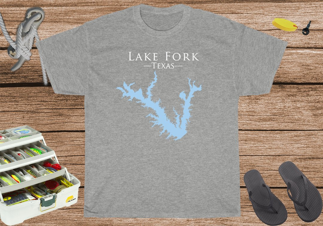 Lake Fork Heavy Cotton Tee - Texas Lake