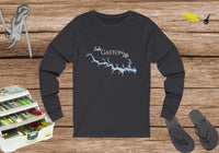 Lake Gaston Life Unisex Cotton Jersey Long Sleeve Tee - North Carolina & Virginia Lake