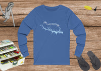 Lake Gaston Life Unisex Cotton Jersey Long Sleeve Tee - North Carolina & Virginia Lake