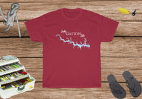 Lake Gaston Life Heavy Cotton Tee - North Carolina and Virginia Lake