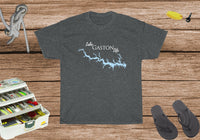 Lake Gaston Life Heavy Cotton Tee - North Carolina and Virginia Lake