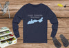 Lake Geneva Unisex Cotton Jersey Long Sleeve Tee - Wisconsin Lake