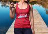 Lake Geneva Women's Ideal Racerback Tank - Wisconsin Lake