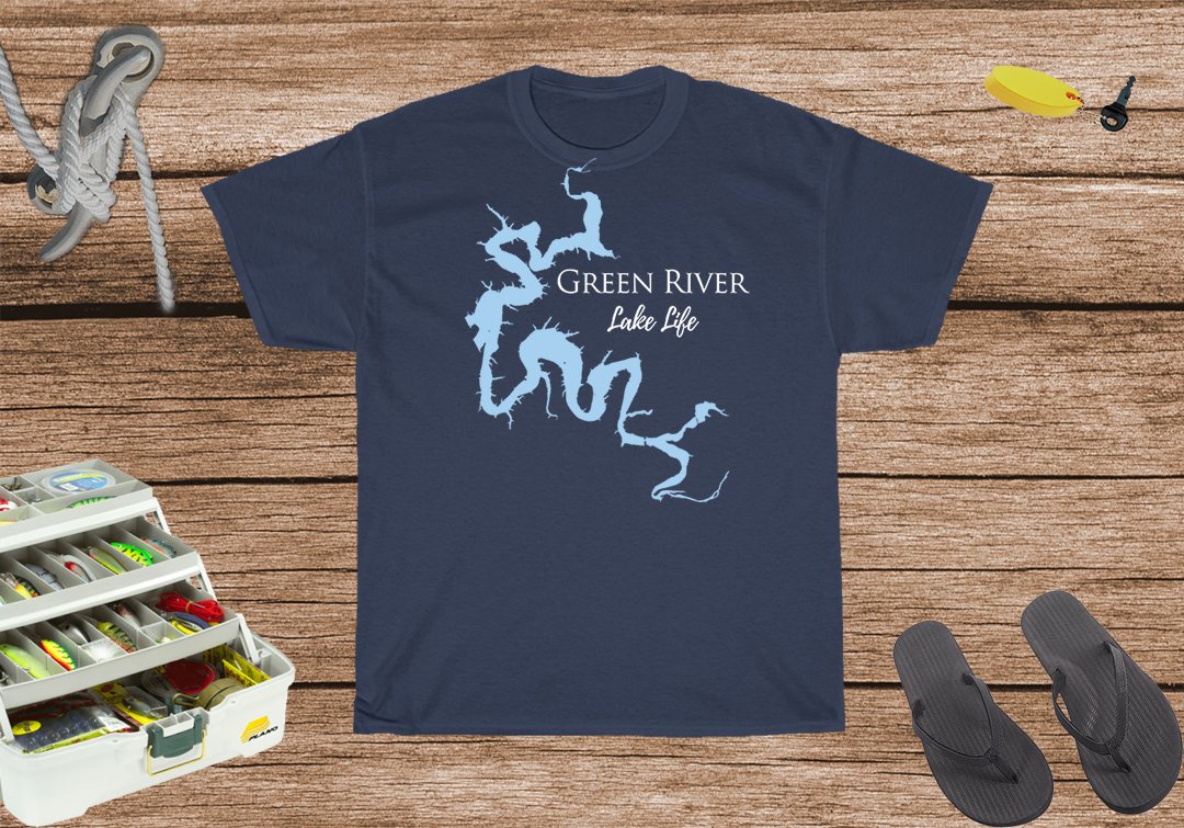 Green River Lake Life Heavy Cotton Tee - Kentucky Lake
