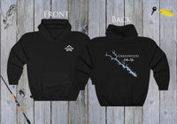 Greenwood Life Hoodie - BACK PRINTED - Sweatshirt - South Carolina Lake