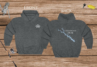 Greenwood Life Hoodie - BACK PRINTED - Sweatshirt - South Carolina Lake