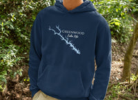 Greenwood Lake Life Hoodie Sweatshirt - South Carolina Lake