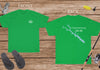 Greenwood lake Life - Cotton Short Sleeved - FRONT & BACK PRINTED - Short Sleeved Cotton Tee - South Carolina Lake