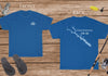 Greenwood lake Life - Cotton Short Sleeved - FRONT & BACK PRINTED - Short Sleeved Cotton Tee - South Carolina Lake