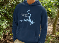 Lake Harding Hoodie Sweatshirt - Georgia & Alabama Lake