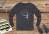 Hartwell Lake Life Unisex Cotton Jersey Long Sleeve Tee - South Carolina Georgia Lake