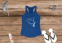Hartwell Lake Life Women's Ideal Racerback Tank - Georgia and South Carolina Lake