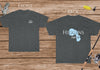 Higgins Lake Life - Cotton Short Sleeved - FRONT & BACK PRINTED - Short Sleeved Cotton Tee - Michigan Lake