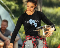 Higgins Lake Unisex Cotton Jersey Long Sleeve Tee - Michigan Lake