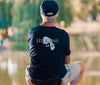 Higgins Lake Life - Cotton Short Sleeved - FRONT & BACK PRINTED - Short Sleeved Cotton Tee - Michigan Lake