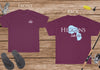 Load image into Gallery viewer, Higgins Lake Life - Cotton Short Sleeved - FRONT &amp; BACK PRINTED - Short Sleeved Cotton Tee - Michigan Lake