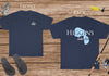 Higgins Lake Life - Cotton Short Sleeved - FRONT & BACK PRINTED - Short Sleeved Cotton Tee - Michigan Lake