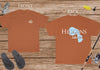 Load image into Gallery viewer, Higgins Lake Life - Cotton Short Sleeved - FRONT &amp; BACK PRINTED - Short Sleeved Cotton Tee - Michigan Lake