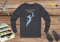 Hopatcong Lake Life Unisex Cotton Jersey Long Sleeve Tee - New Jersey Lake