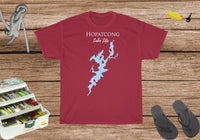 Lake Hopatcong Heavy Cotton Tee - New Jersey Lake