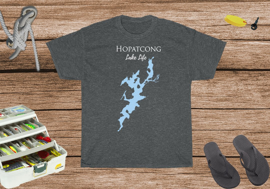 Lake Hopatcong Heavy Cotton Tee - New Jersey Lake
