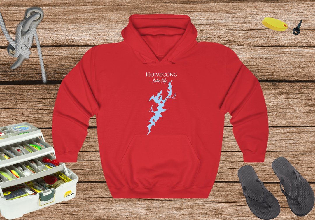 Hopatcong Lake Life Hoodie Sweatshirt - New Jersey Lake