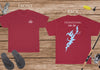 Hopatcong Lake Life - Cotton Short Sleeved - FRONT & BACK PRINTED - Short Sleeved Cotton Tee -  New Jersey Lake