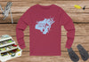 Indian Lake Lake Life Unisex Cotton Jersey Long Sleeve Tee - Ohio Lake