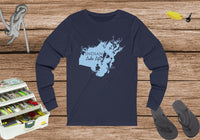 Indian Lake Lake Life Unisex Cotton Jersey Long Sleeve Tee - Ohio Lake