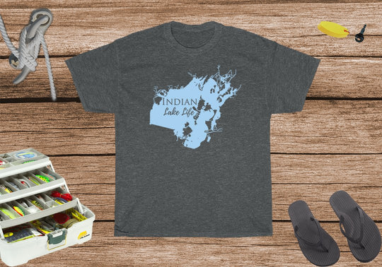 Indian Lake Life Heavy Cotton Tee - Ohio Lake