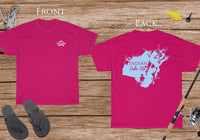 Indian Lake Life  - Cotton Short Sleeved - FRONT & BACK PRINTED - Short Sleeved Cotton Tee - Ohio Lake