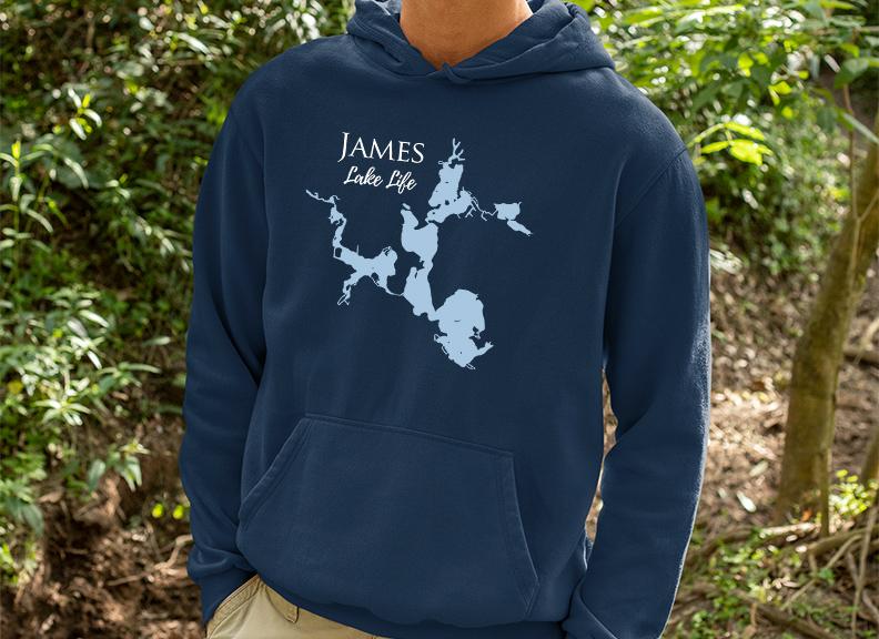 James Lake Life Hoodie Sweatshirt - Indiana Lake