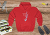 Lake Keowee Map Hoodie - High Quality Lake Life Hooded Sweatshirt - Heavy Blend Hooded Sweatshirt - South Carolina Lake