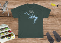 Kerr Lake Life Heavy Cotton Tee - North Carolina Lake
