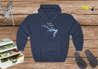 Kerr Lake Life Hoodie Sweatshirt - Buggs Island - North Carolina Lake