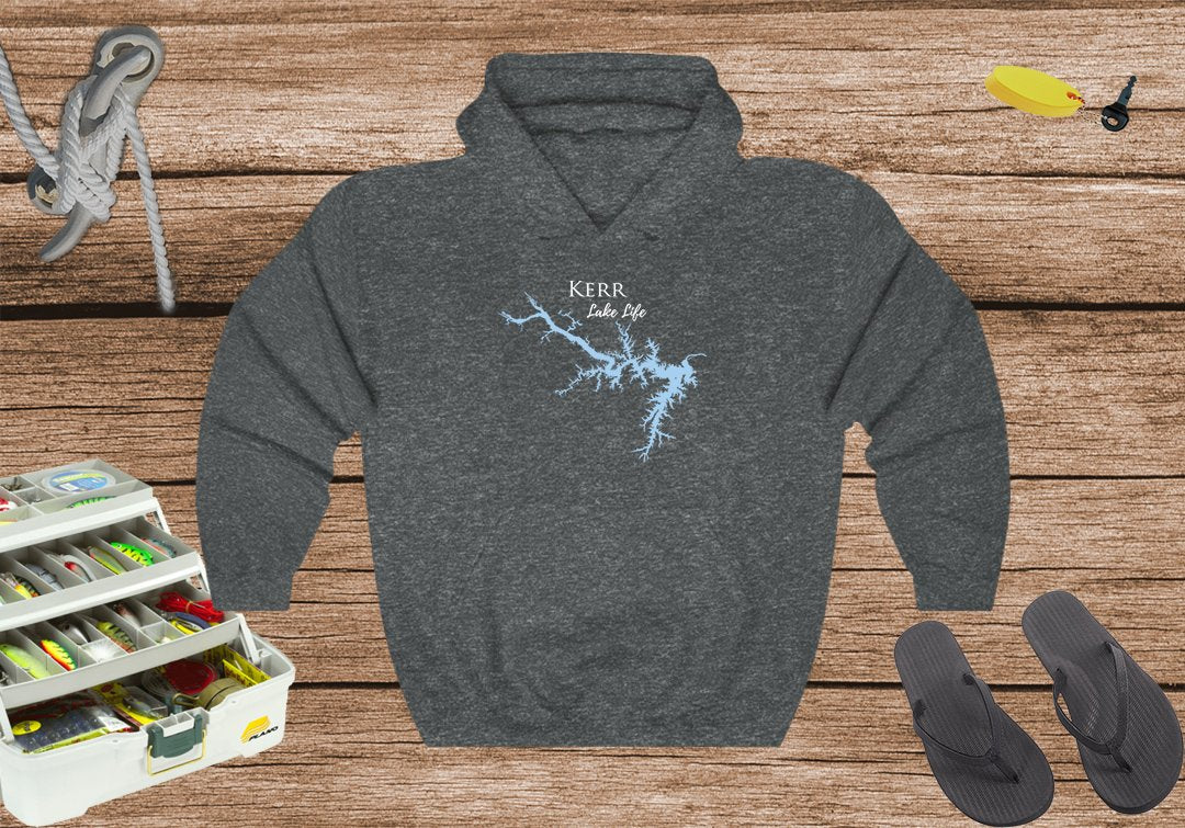 Kerr Lake Life Hoodie Sweatshirt - Buggs Island - North Carolina Lake