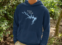Kerr Lake Life Hoodie Sweatshirt - Buggs Island - North Carolina Lake
