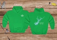 Lanier Lake Life Hoodie - BACK PRINTED - Sweatshirt - Georgia Lake