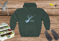 Lake Lanier Hoodie Sweatshirt - Lanier Lake Life - Comfortable Heavy Cotton - Georgia Lake