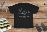 Lewis Smith Lake Alabama Heavy Cotton Tee - Alabama Lake