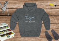 Lewis Smith Lake Alabama Hoodie Sweatshirt - Alabama Lake