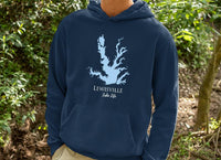 Lewisville Lake Life Hoodie Sweatshirt - Texas Lake