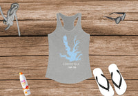 Lewisville Lake Life Women's Ideal Racerback Tank - Texas Lake