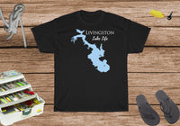 Livingston Lake Life Heavy Cotton Tee - Texas Lake