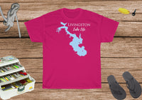 Livingston Lake Life Heavy Cotton Tee - Texas Lake