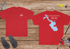 Load image into Gallery viewer, Livingston Lake Life - Cotton Short Sleeved - FRONT &amp; BACK PRINTED - Short Sleeved Cotton Tee -  Texas Lake