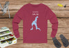 Loon Lake Life Unisex Cotton Jersey Long Sleeve Tee - New York Lake
