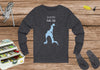 Loon Lake Life Unisex Cotton Jersey Long Sleeve Tee - New York Lake