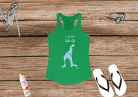 Loon Lake Life Women's Ideal Racerback Tank - New York Lake