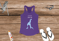 Loon Lake Life Women's Ideal Racerback Tank - New York Lake